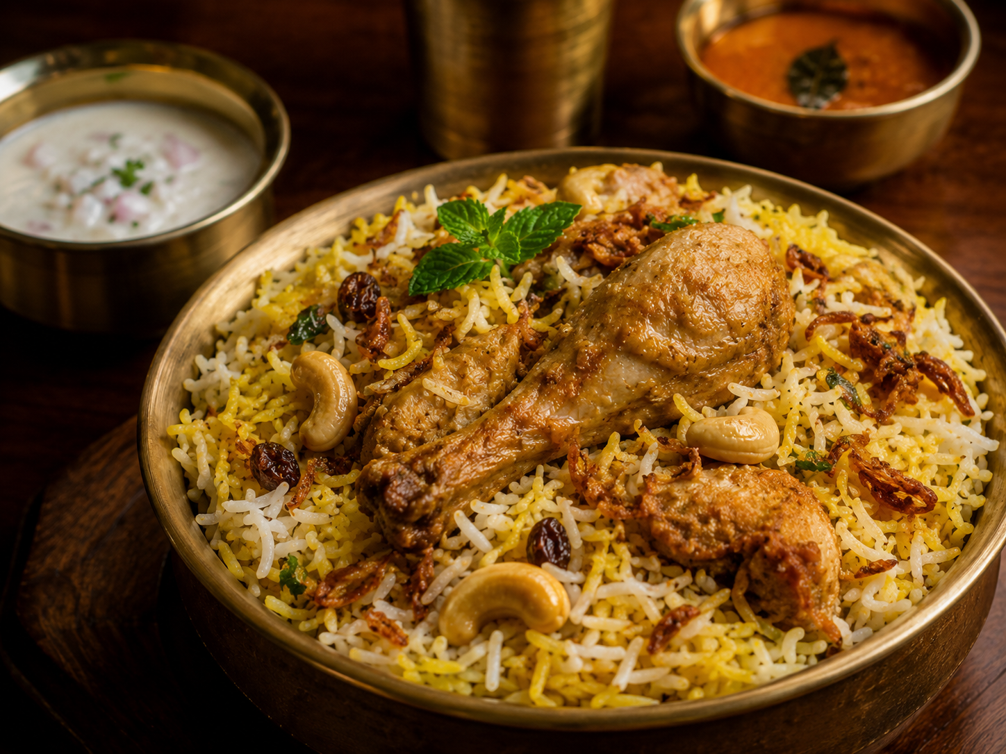 Biriyani at Alakapuri Restaurant