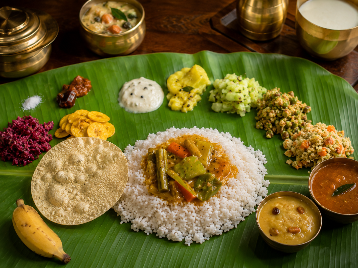 Kerala Meals at Alakapuri Restaurant